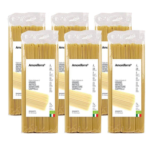 Confezione di Spaghetti Senatore Cappelli bio – 6 × 500 g