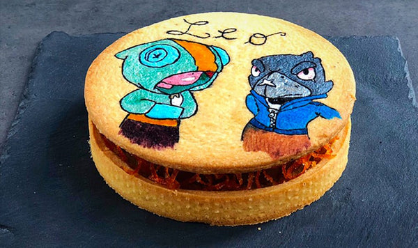 CROSTATA CON MOUSSE AL CIOCCOLATO FONDENTE E COMPOSTA ALL’ARANCIA E ZENZERO