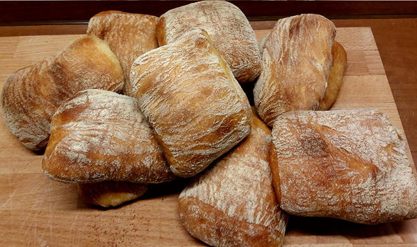 Ciabattine di semola rimacinata all'olio extravergine