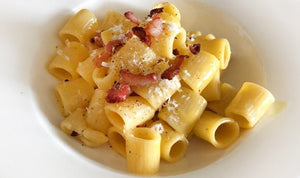 MEZZE MANICHE ALLA CARBONARA