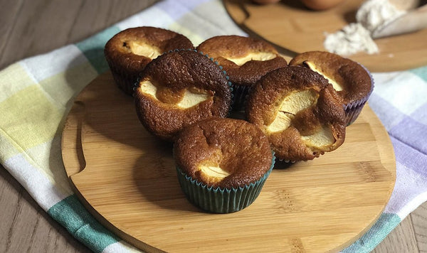 Muffin al farro e mele