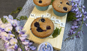 Muffins non dairy ai mirtilli