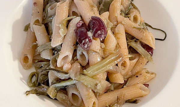 Penne integrali Senatore Cappelli con puntarelle
