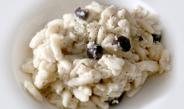 CAVATELLI SENATORE CAPPELLI CON RAGU’ DI MERLUZZO NORDICO