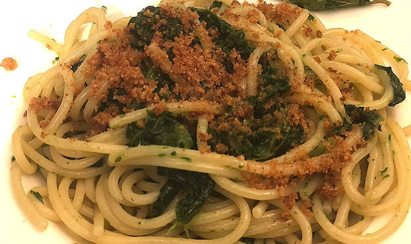 SPAGHETTI SENATORE CAPPELLI CON CIME DI RAPA