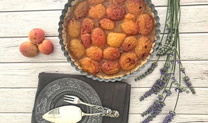 Crostata LUCE con albicocche fresche