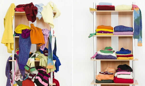 Le 5 regole del decluttering