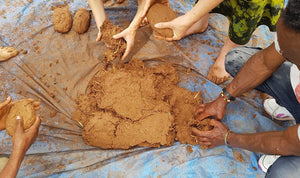 Forno in terra cruda, istruzioni per realizzarlo.