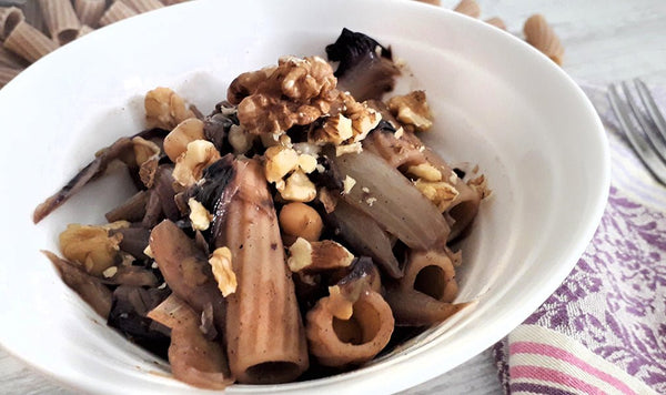 Maccheroni di Senatore Cappelli con Radicchio