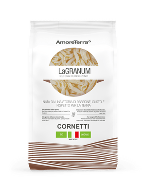 (offerta) 6 pz. Cornetti bio "LaGranum" - artigianale, BIO, grano italiano 500g. - AmoreTerra shop