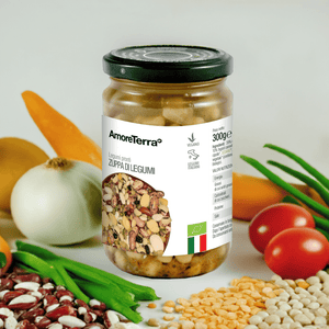 Foto del prodotto confezionato, in vetro, su tavolo