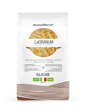 Eliche tradizionale "LaGranum" - artigianale, BIO, grano italiano 500g. - AmoreTerra shop