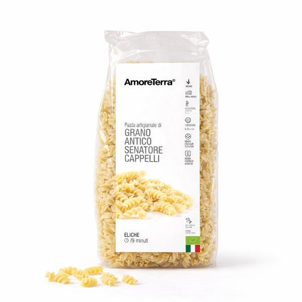 Eliche Senatore Cappelli - artigianale, BIO, grani antichi 500g. - AmoreTerra shop