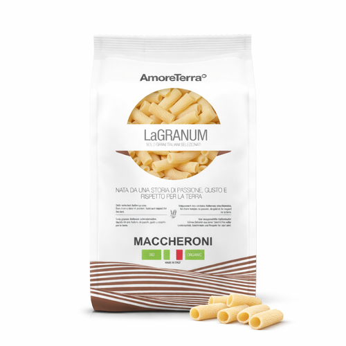Confezione di Maccheroni LaGranum bio – 500 g