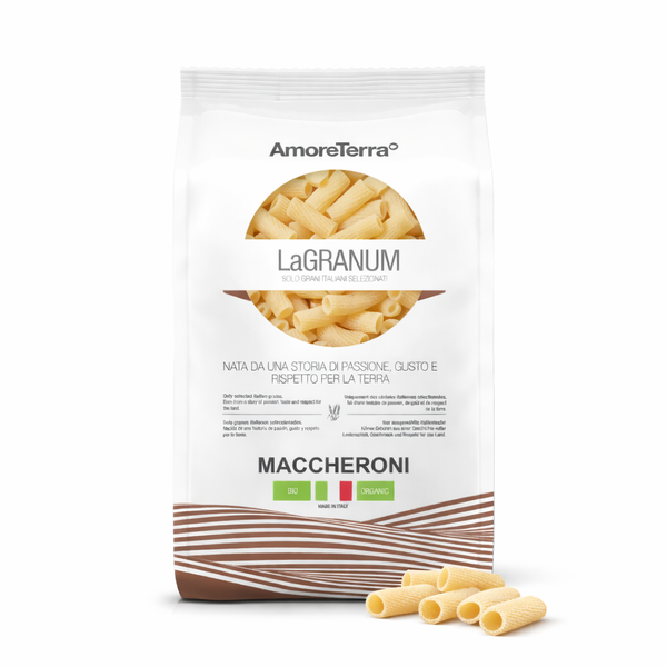 Maccheroni bio "LaGranum"| artigianale, grano italiano 500g | Amoreterra - AmoreTerra shop