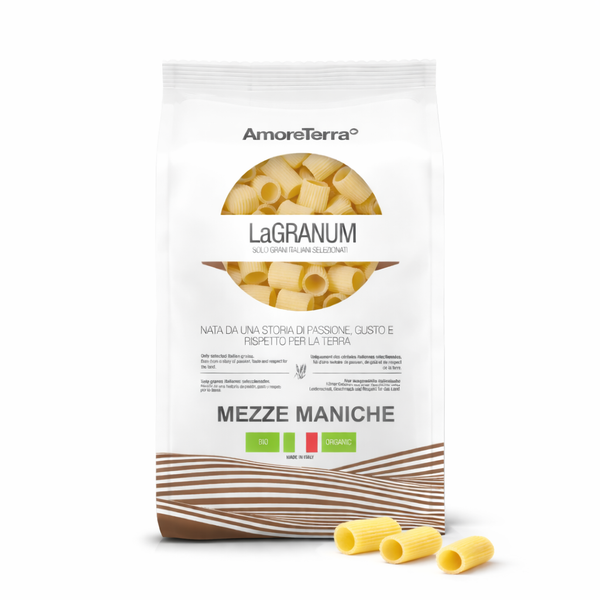 Mezze maniche Bio | Linea LaGranum" |Grano italiano 500g | Amoreterra - AmoreTerra shop