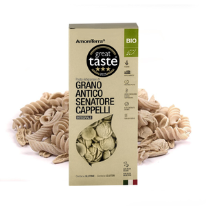 Orecchiette integrali Senatore Cappelli | BIO | grani antichi 500g | Premiata Great Taste 2025 - AmoreTerra shop