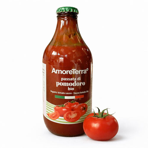 Passata di pomodoro biologica AmoreTerra – bottiglia 330 g