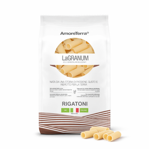 Rigatoni bio "LaGranum" | artigianale, grano italiano 500g | Amoreterra - AmoreTerra shop
