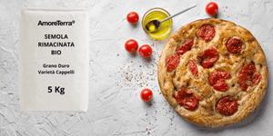 Semola Rimacinata di grano duro | Varietà Senatore Cappelli | BIO | 5 Kg