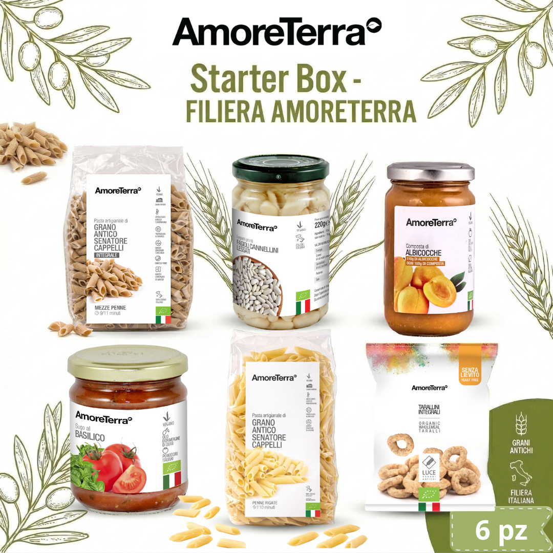 Box Starter Filiera AmoreTerra | 6 prodotti bio | Amoreterra - AmoreTerra shop