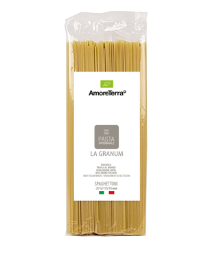 Spaghettoni tradizionale "LaGranum" - artigianale, BIO, grano italiano 500g. - AmoreTerra shop