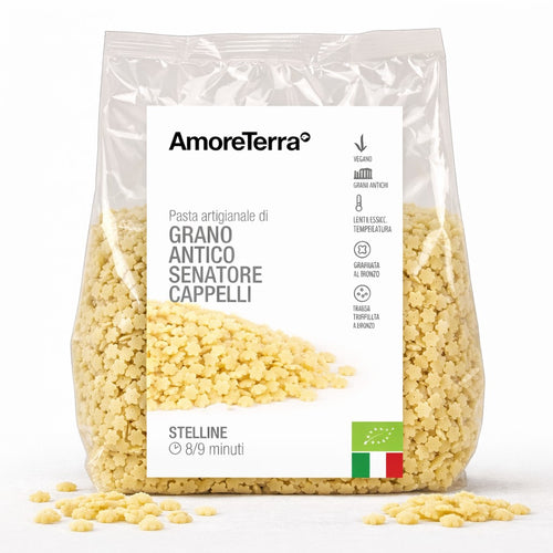 Confezione di Stelline Senatore Cappelli bio – 500 g