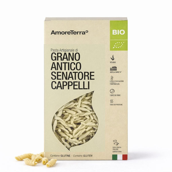 Trofie Senatore Cappelli - artigianale, BIO, grani antichi 500g. - AmoreTerra shop