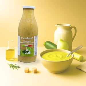 Vellutata bio | Zucchina e finocchio | 500 ml | AmoreTerra - AmoreTerra shop