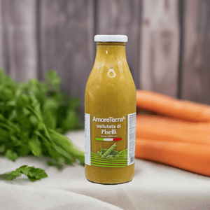 Vellutata bio | Piselli e carota | 500 ml | AmoreTerra - AmoreTerra shop