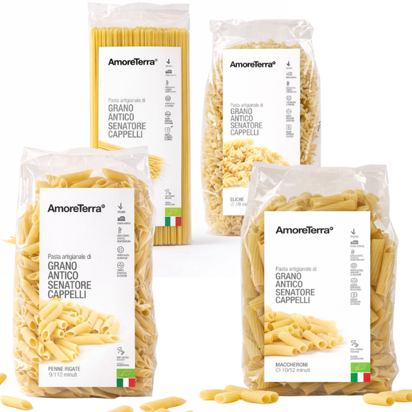 Promo Box | 24 pacchi pasta Senatore Cappelli | Best seller pasta Amoreterra - AmoreTerra shop
