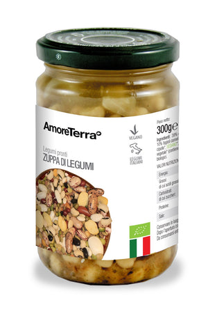 Foto del prodotto confezionato, in vetro, su sfondo chiaro