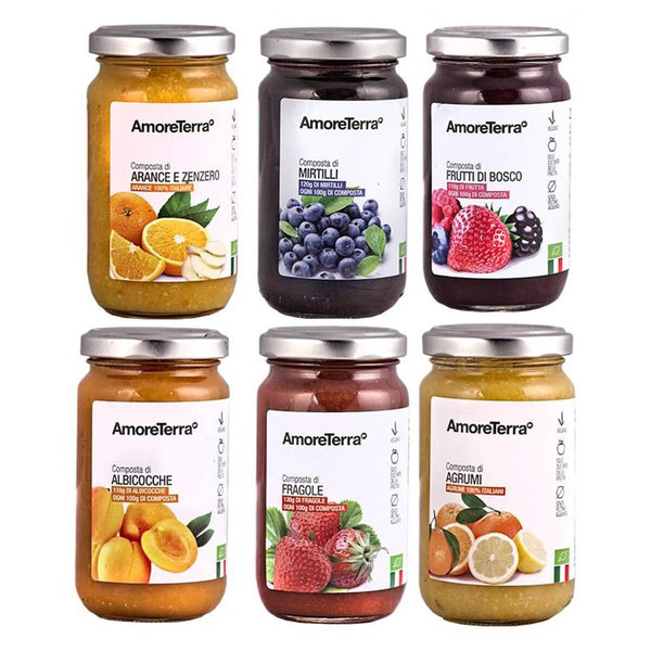 Offerta 6 Pz. composte Bio (frutta fino al 130%)| AmoreTerra €22.27 AmoreTerra