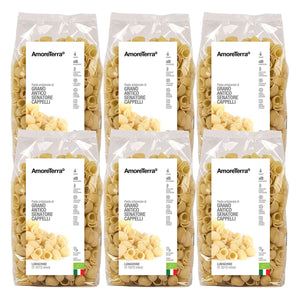 (offerta) 6 Pz. Lumachine Senatore Cappelli - artigianale, BIO, grani antichi - AmoreTerra shop