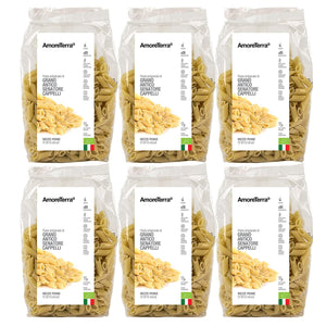 (offerta) 6 Pz. Mezze penne Senatore Cappelli - artigianale, BIO, grani antichi - AmoreTerra shop