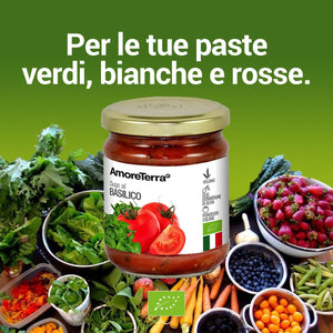 Offerta 6 Pz. Sugo Pronto al Basilico DOP - Bio | AmoreTerra €9.58 AmoreTerra