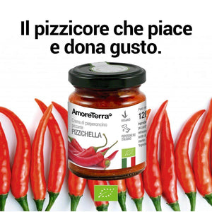 Crème de piment à l'huile d'olive extra vierge biologique|AmoreTerra €2.4 AmoreTerra