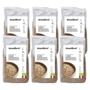(Offerta) 6 Pz. Farro decorticato Bio Italiano - AmoreTerra shop