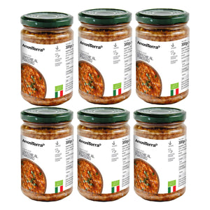 (offerta) 6 Pz. Lenticchie pronte al pomodoro  Bio Italia - AmoreTerra shop