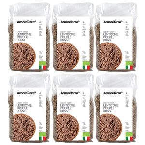 Offerta 6pz. Lenticchie piccole Rosse - Bio Italia 400g. €19.17 AmoreTerra shop