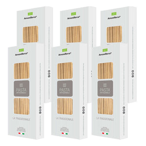 (offerta) 6 pz. Linguine tradizionale "LaGranum" - artigianale, BIO, grano italiano 500g. - AmoreTerra shop